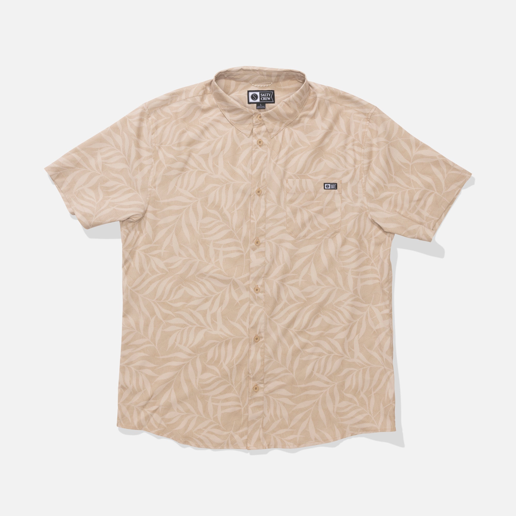 Salty Crew Mens Woven Breezer Perforated