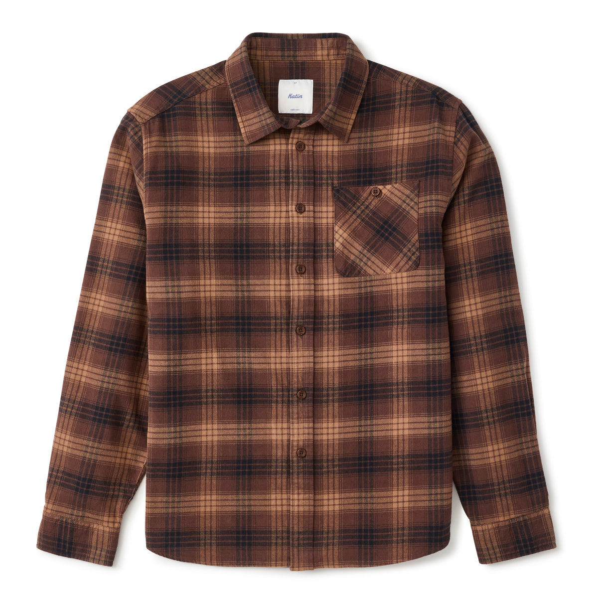 Katin Mens Shirt Derek Flannel
