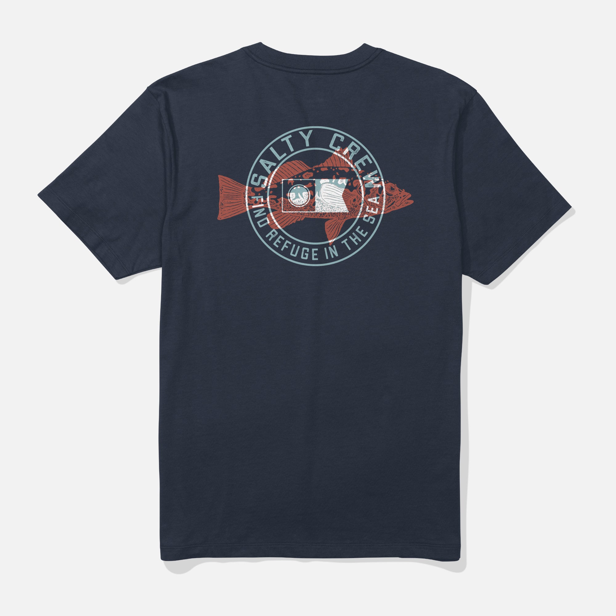 Salty Crew Mens Shirt Kritter Stamp