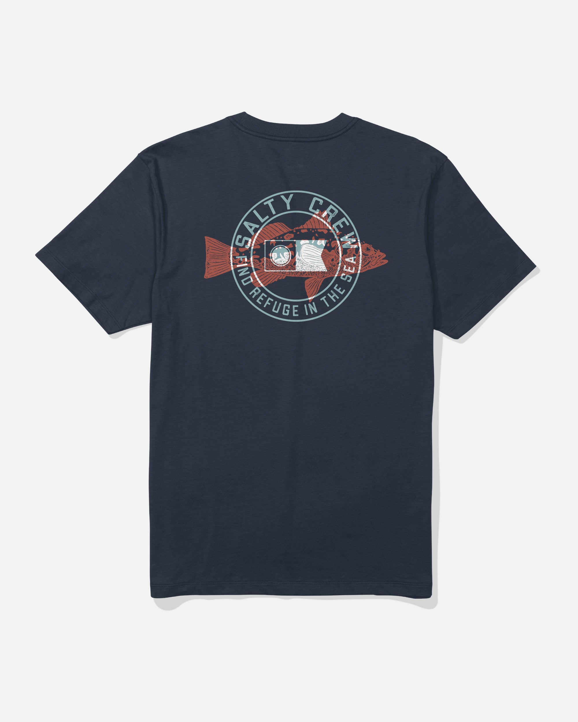 Salty Crew Mens Shirt Kritter Stamp