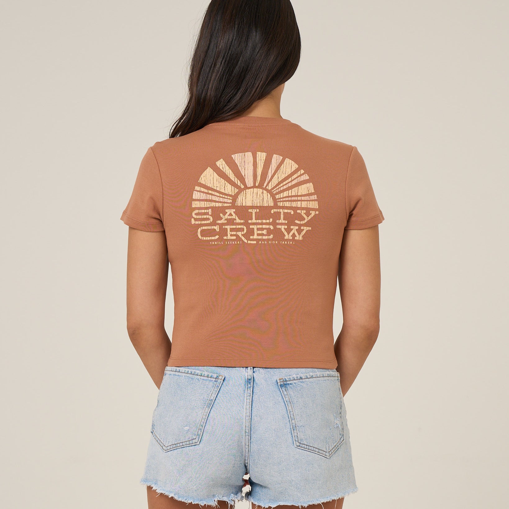 Salty Crew Womens Shirt Sunshine Baby