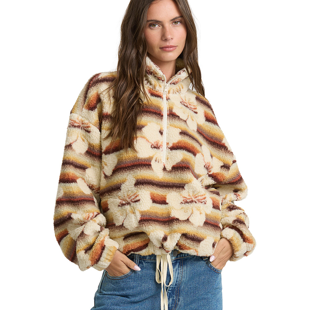 Billabong Womens Jacket All The Time Sherpa