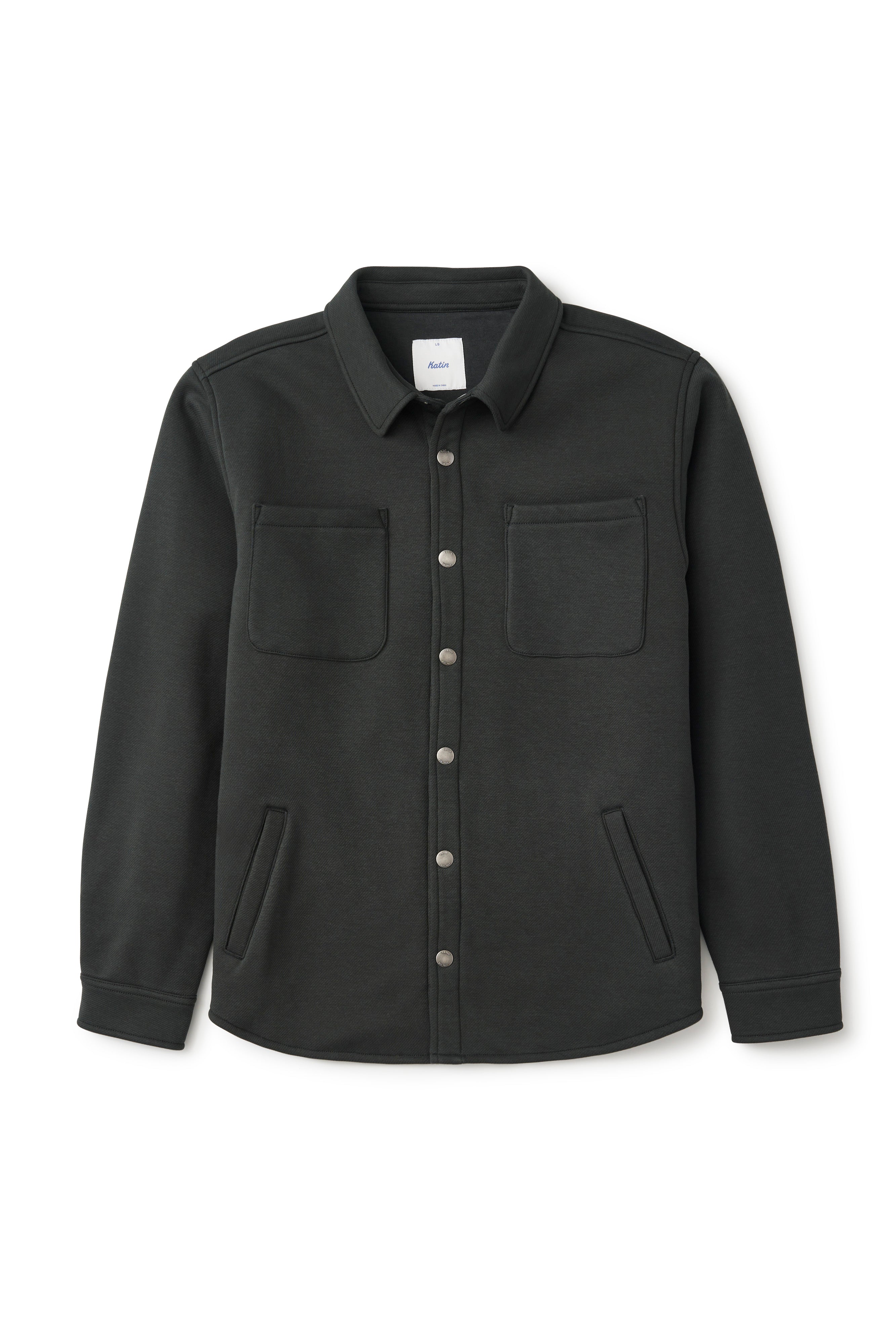 Katin Mens Jacket Harold Fleece Shirt Jacket