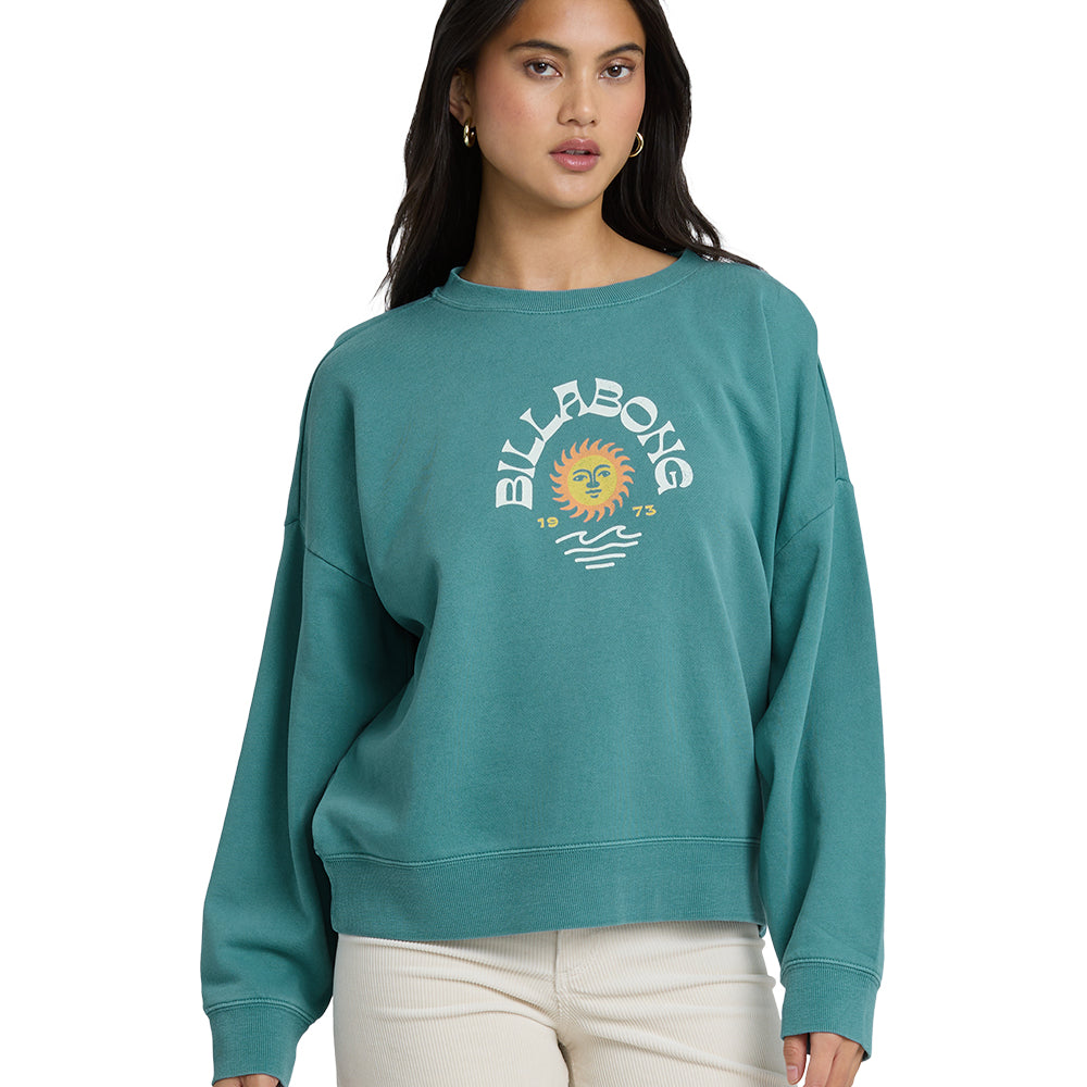Billabong Womens Sweatshirt Echo Crewneck