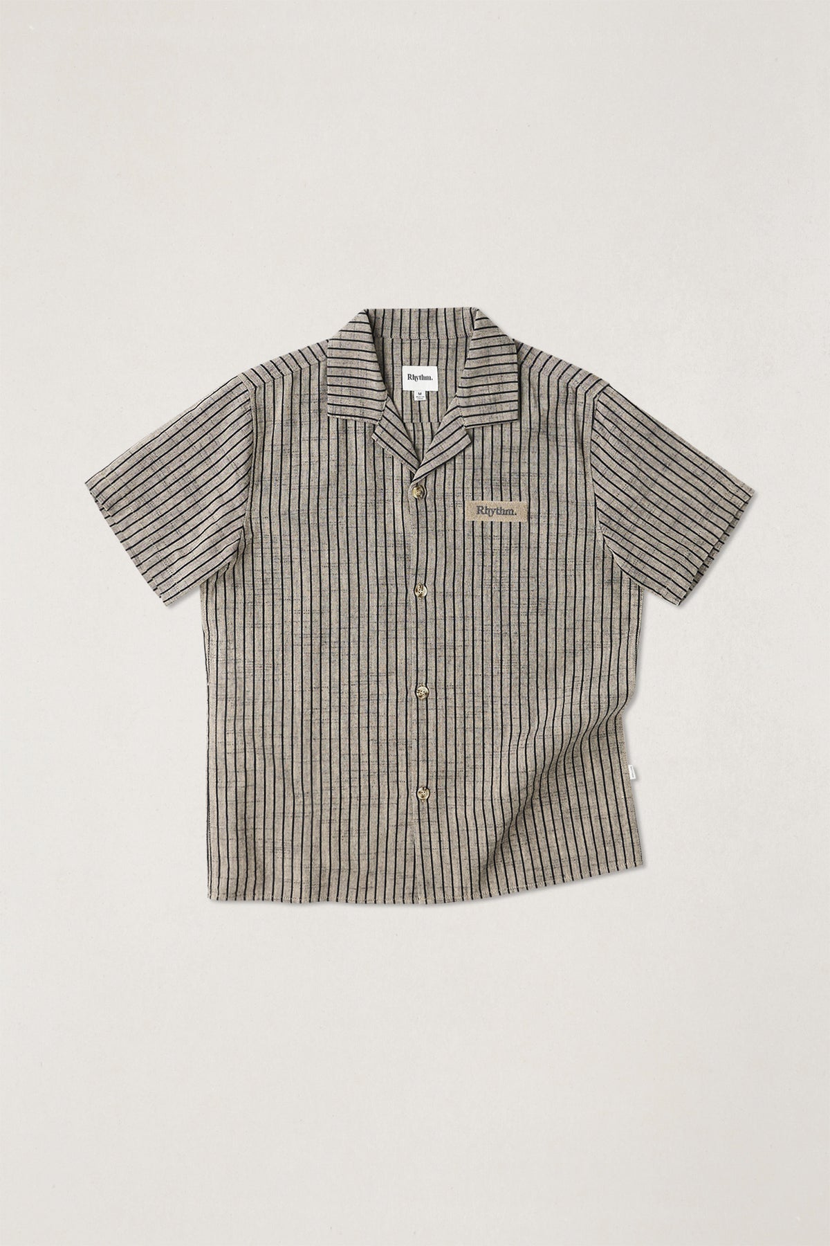 Rhythm Mens Woven Texture Stripe