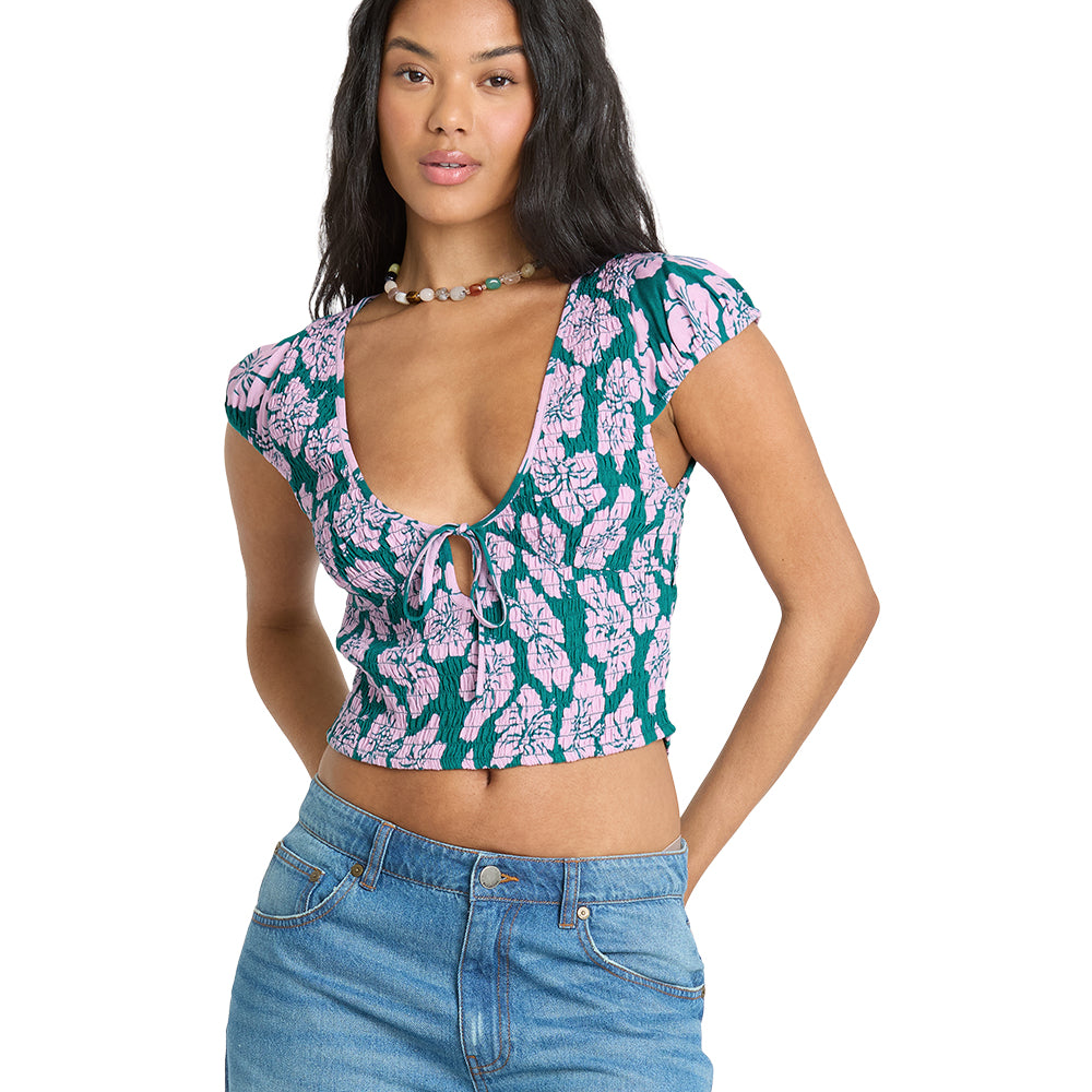 Billabong Womens Shirt Crush On You Woven Top