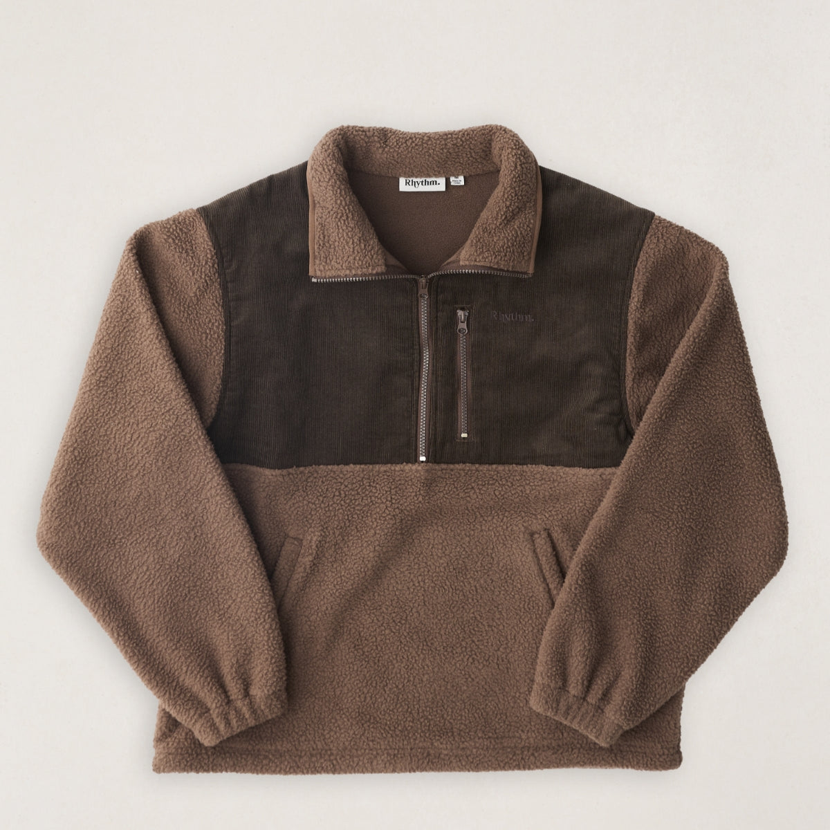 Rhythm Mens Sweatshirt Stables Half Zip