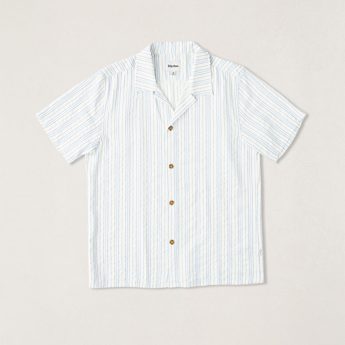 Rhythm Mens Woven Novelty Stripe