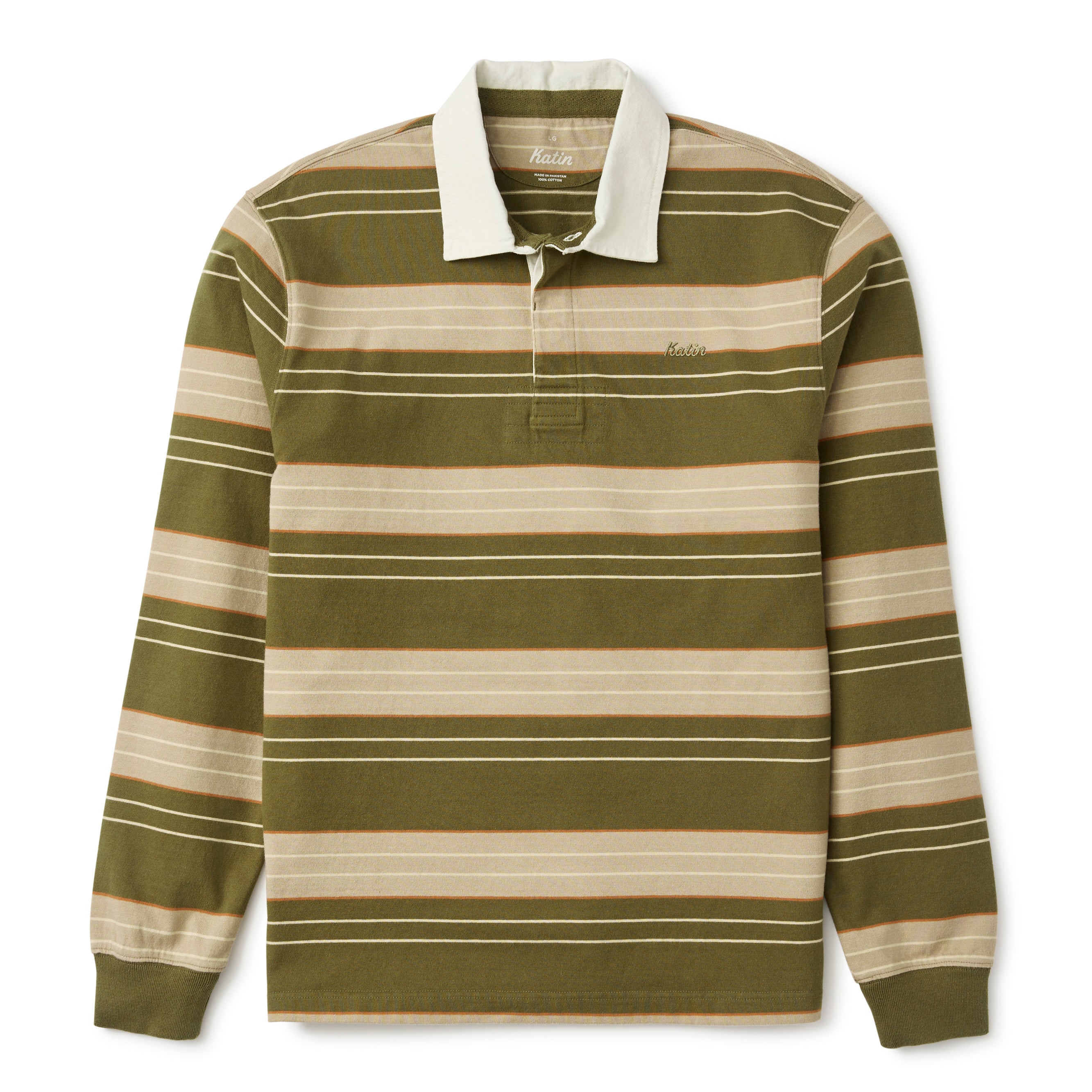 Katin Mens Shirt Greg LS Rugby Polo