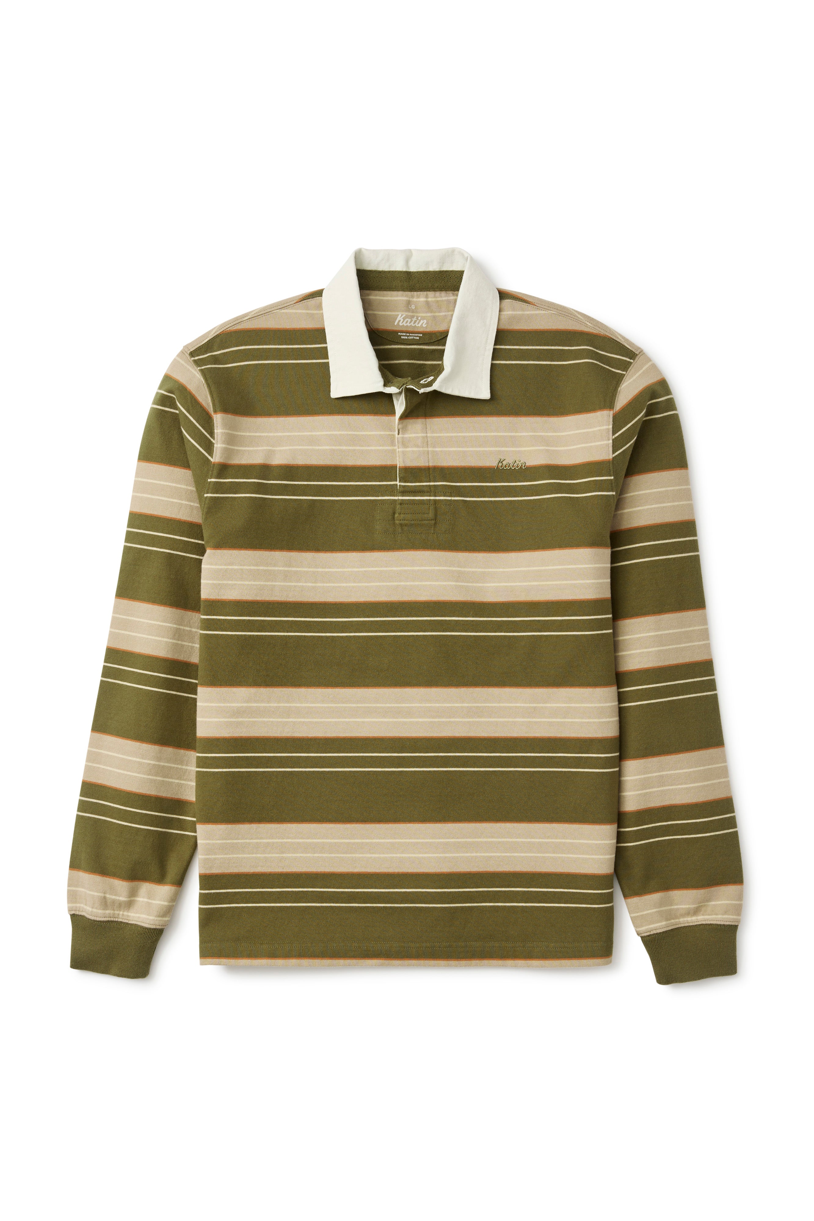 Katin Mens Shirt Greg LS Rugby Polo