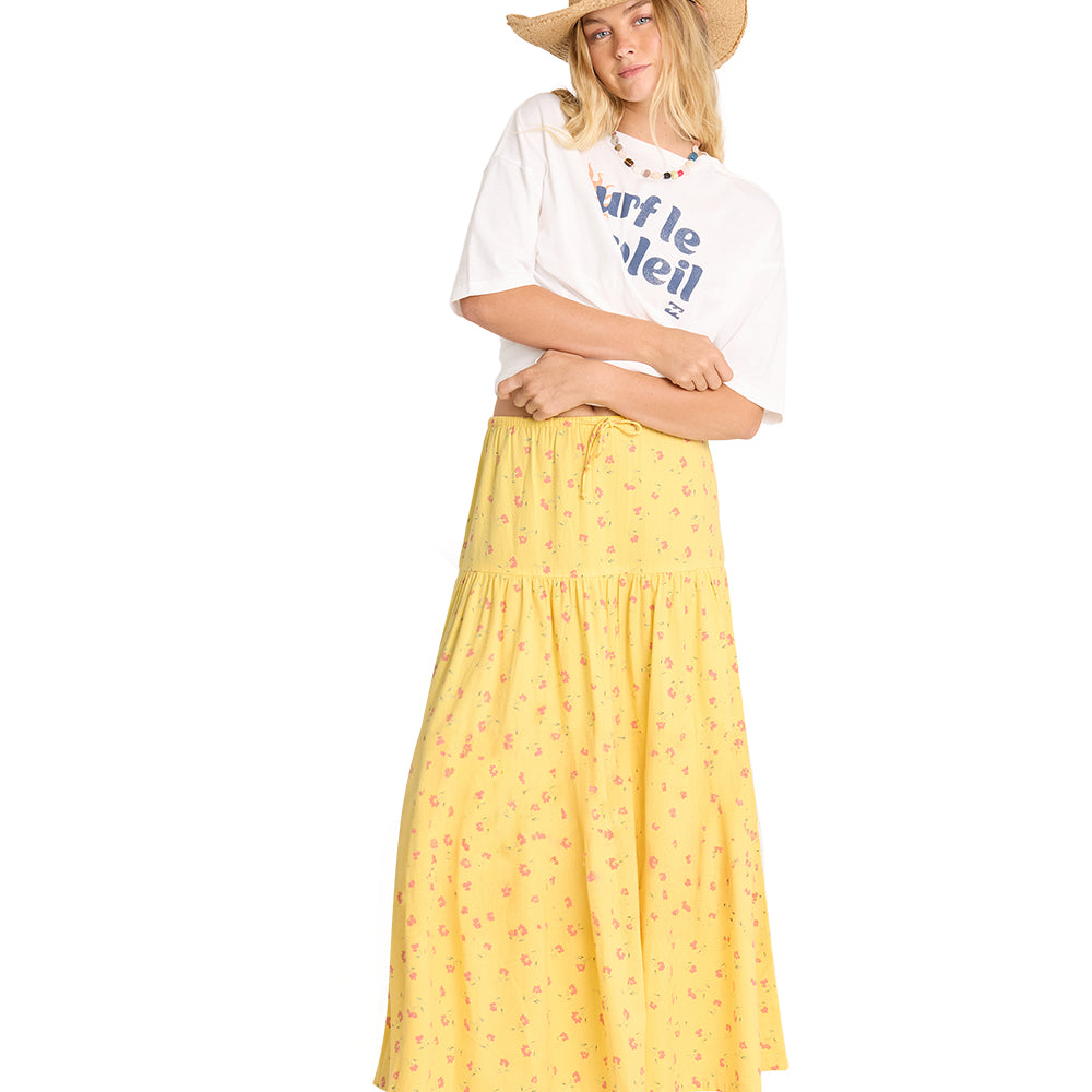 Billabong Womens Skirt Sun Catcher Maxi