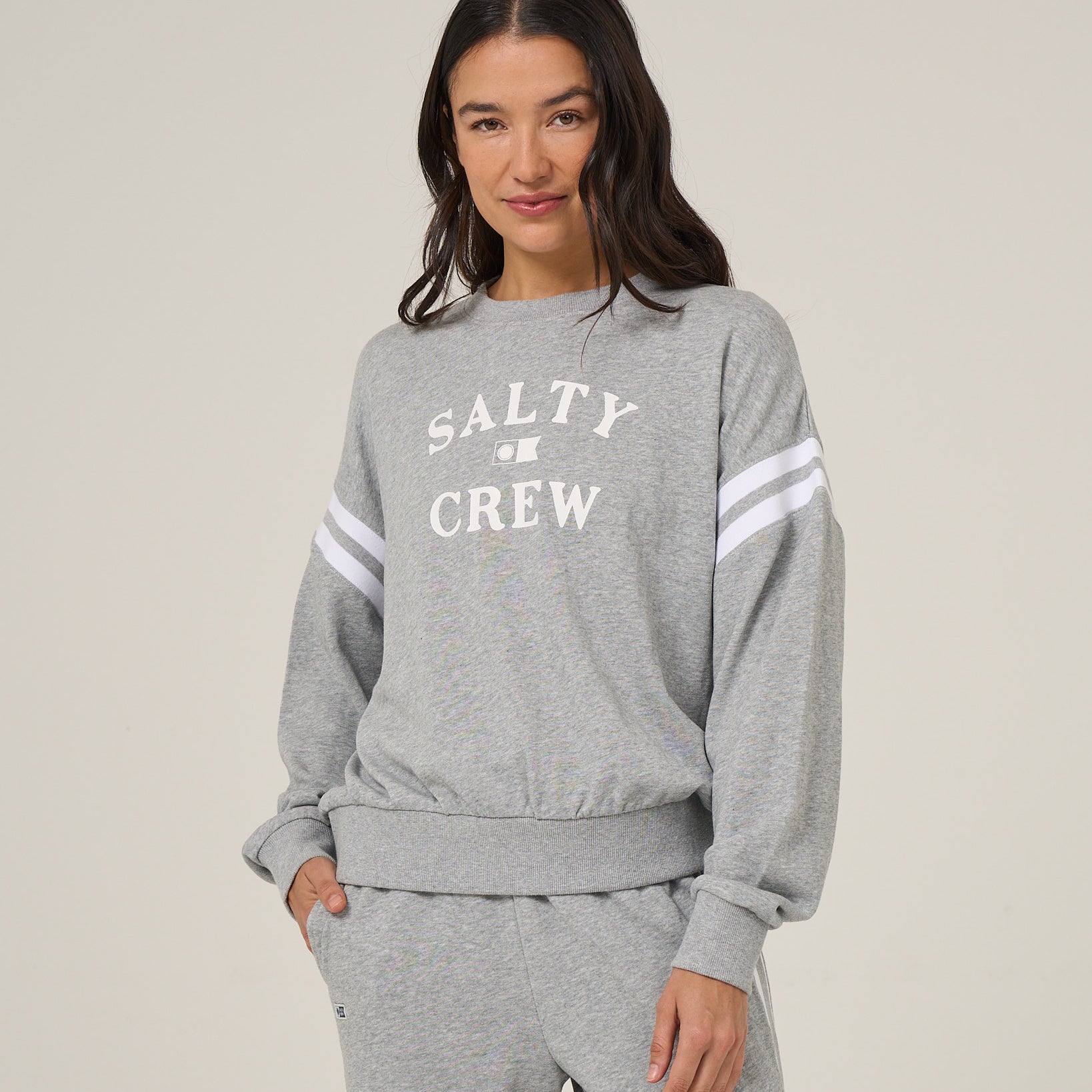 Salty Crew Womens Sweatshirt Maritime Crew