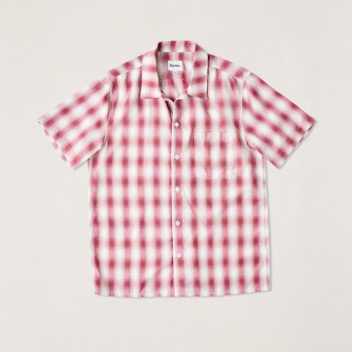 Rhythm Mens Woven Shadow Check