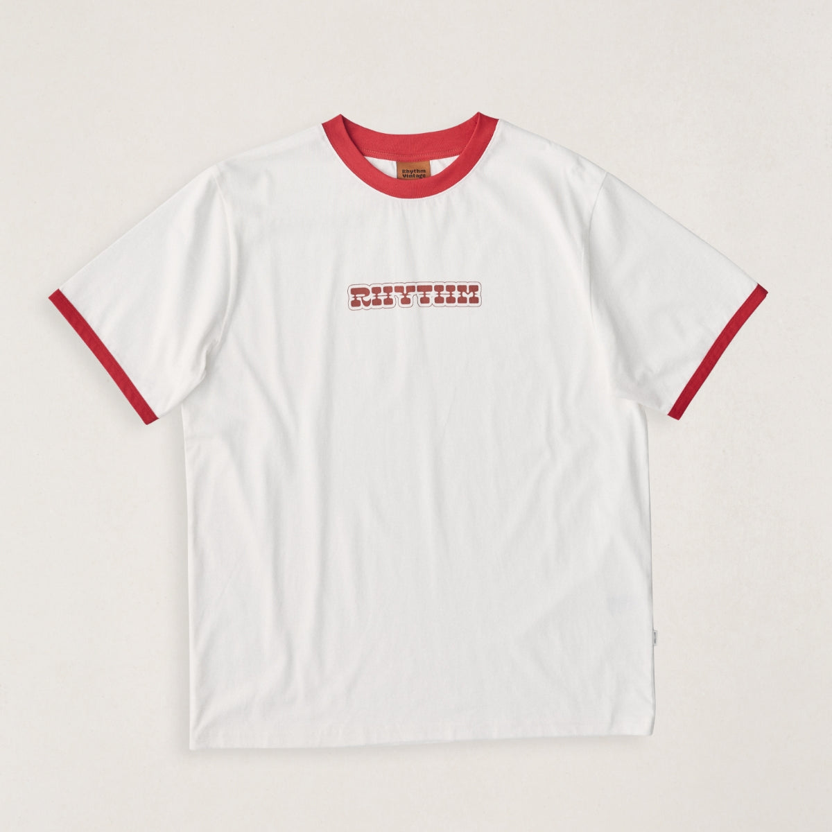 Rhythm Mens Shirt Rosa Ringer Vintage