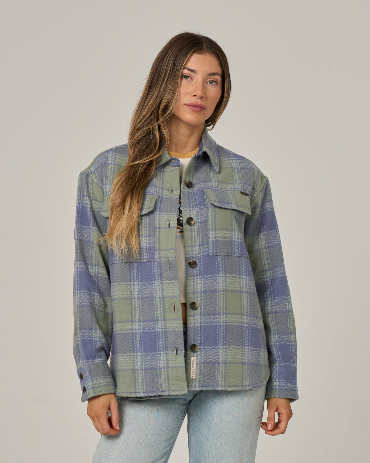 Salty Crew Womens Jacket Day Trip Shacket