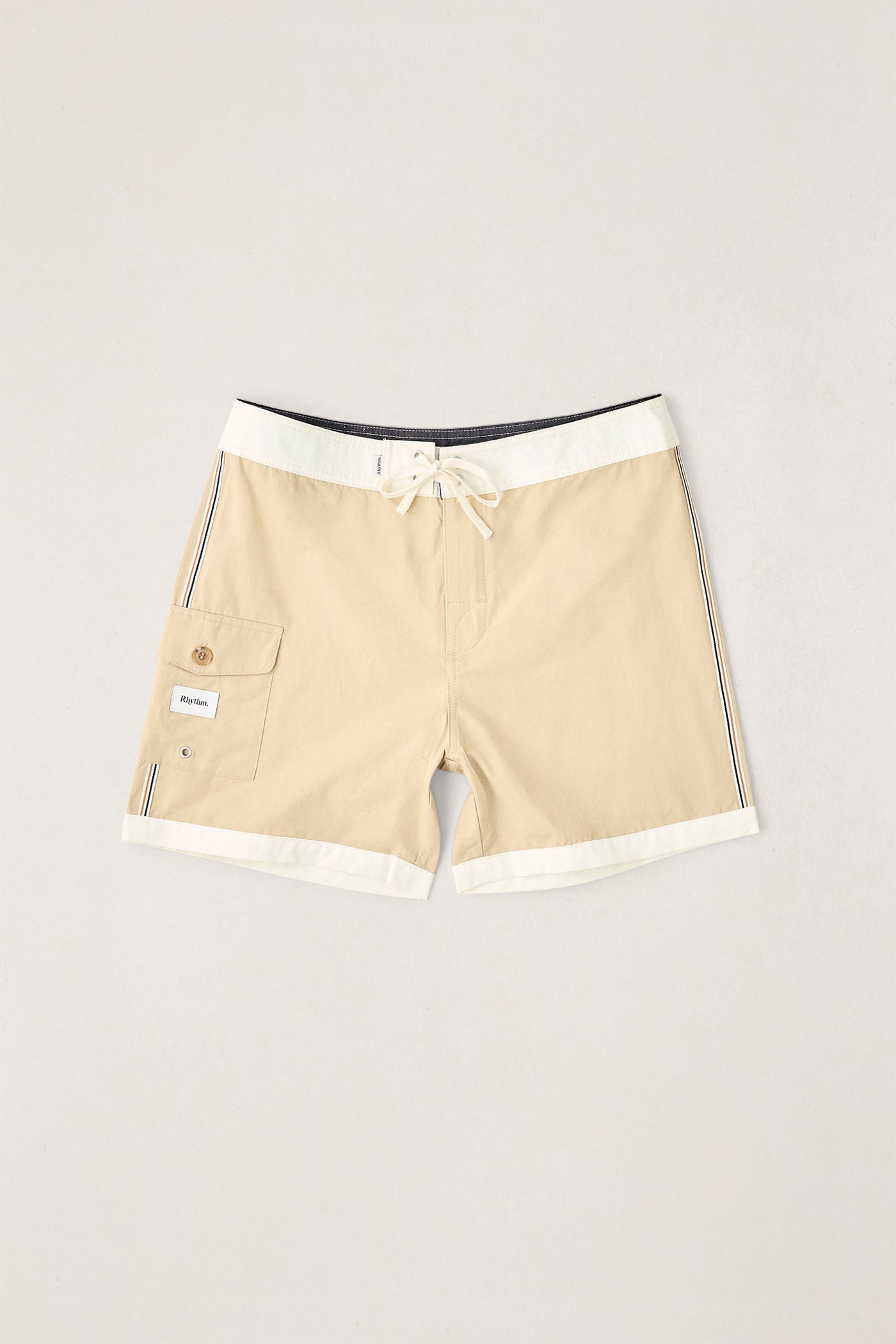 Rhythm Mens Boardshorts Heritage Hem Trunk