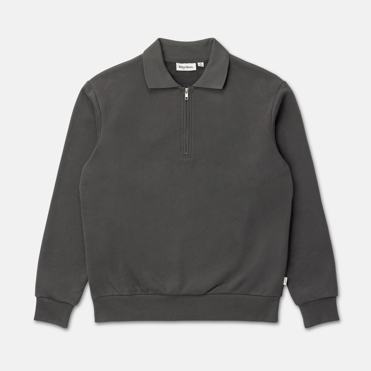 Rhythm Mens Sweatshirt Quarter Zip Fleece