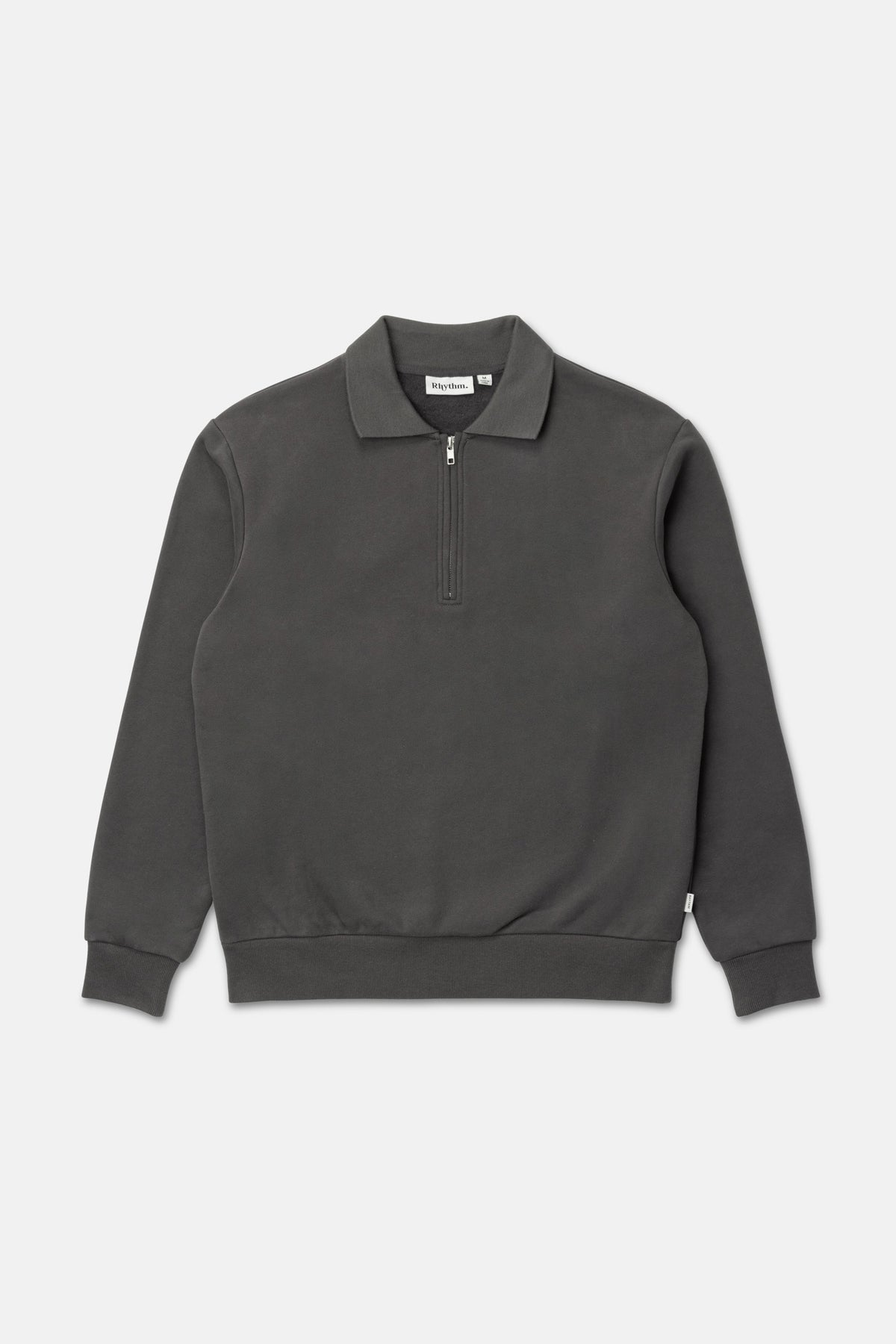 Rhythm Mens Sweatshirt Quarter Zip Fleece