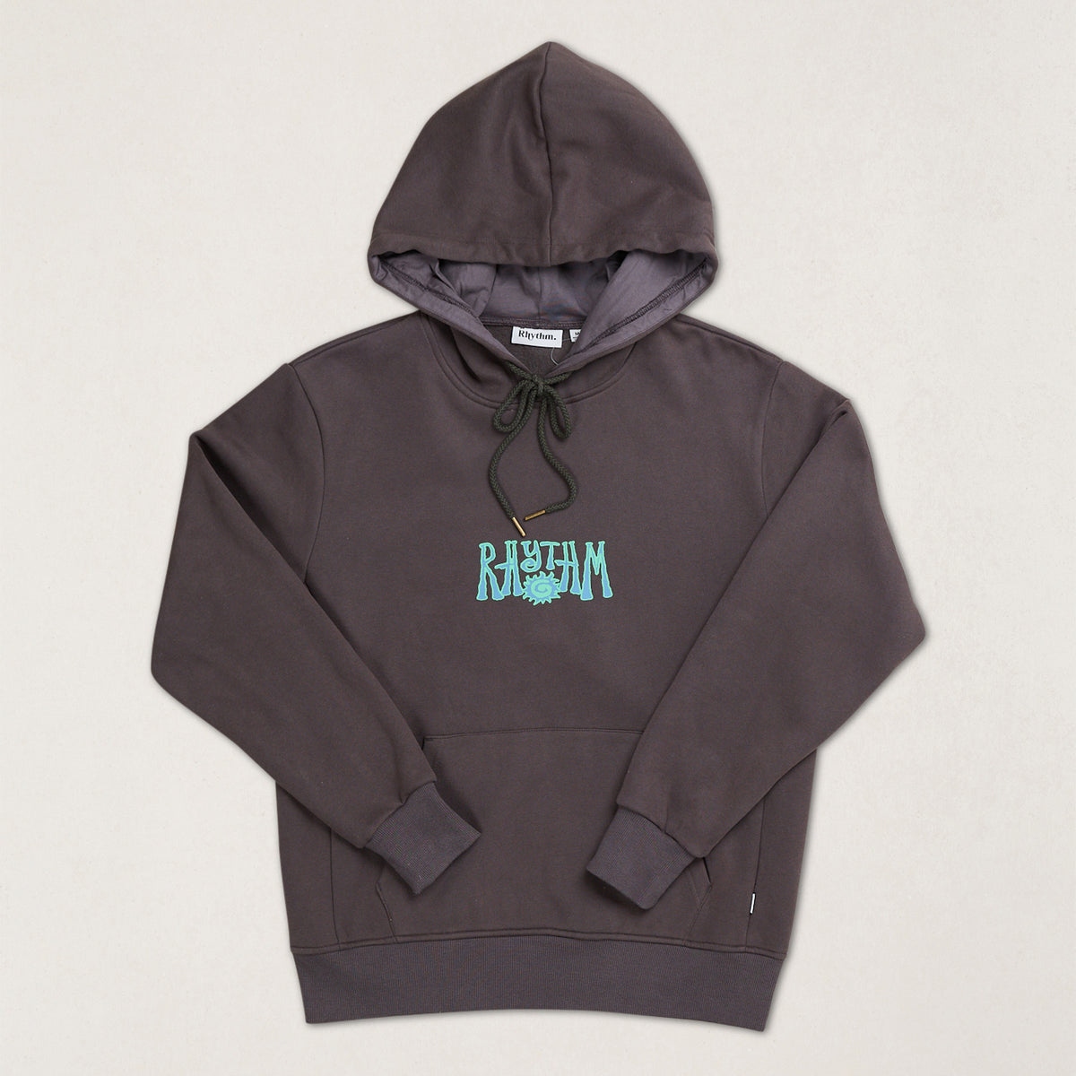 Rhythm Mens Sweatshirt Vintage Fresh Stamp Fleece Hood