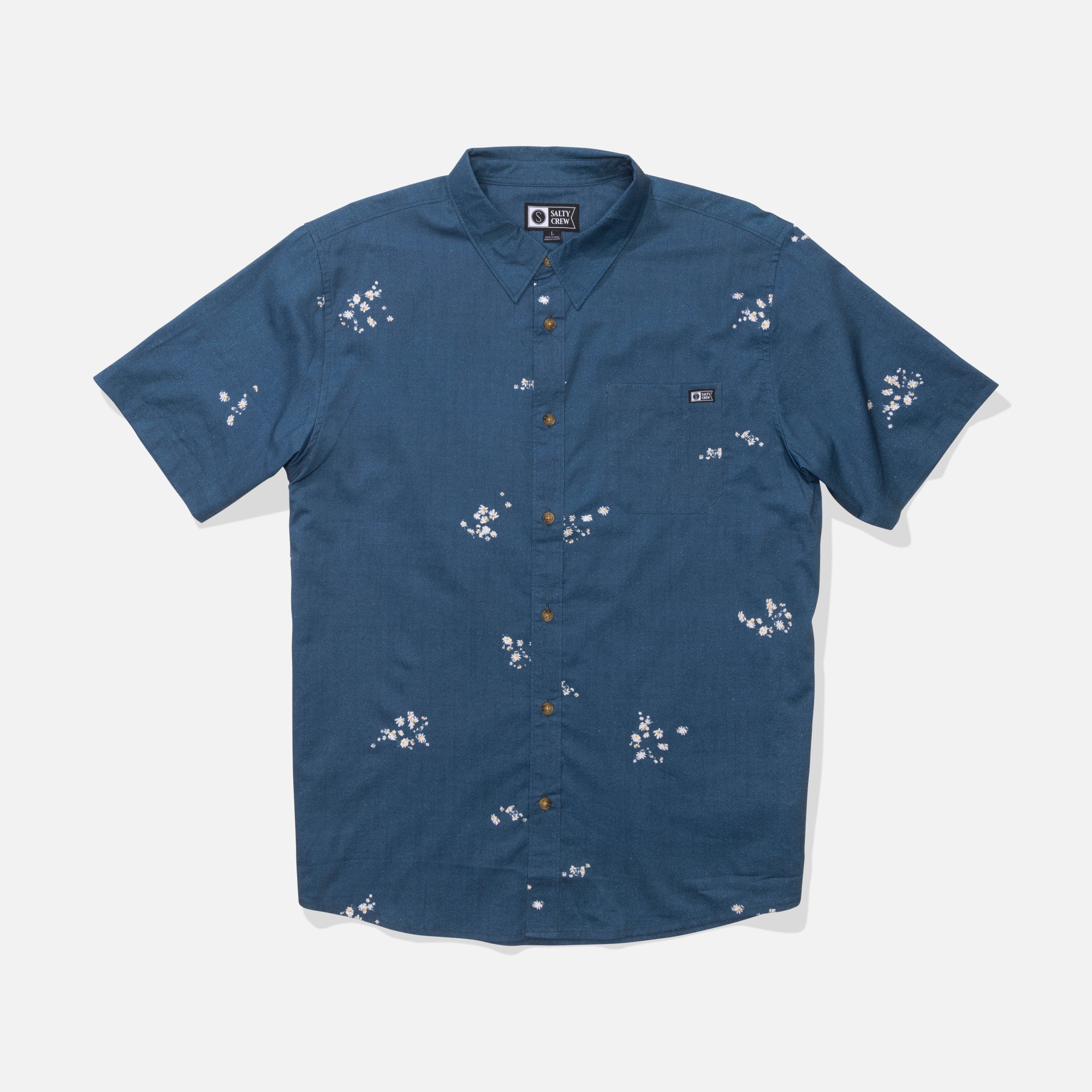 Salty Crew Mens Woven Crew
