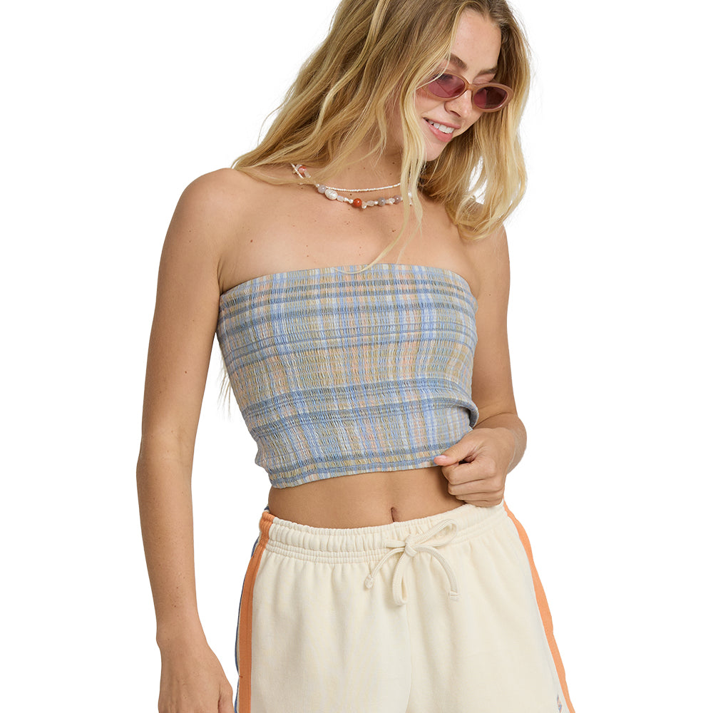 Billabong Womens Shirt Keep It Simple 2 Tube Top