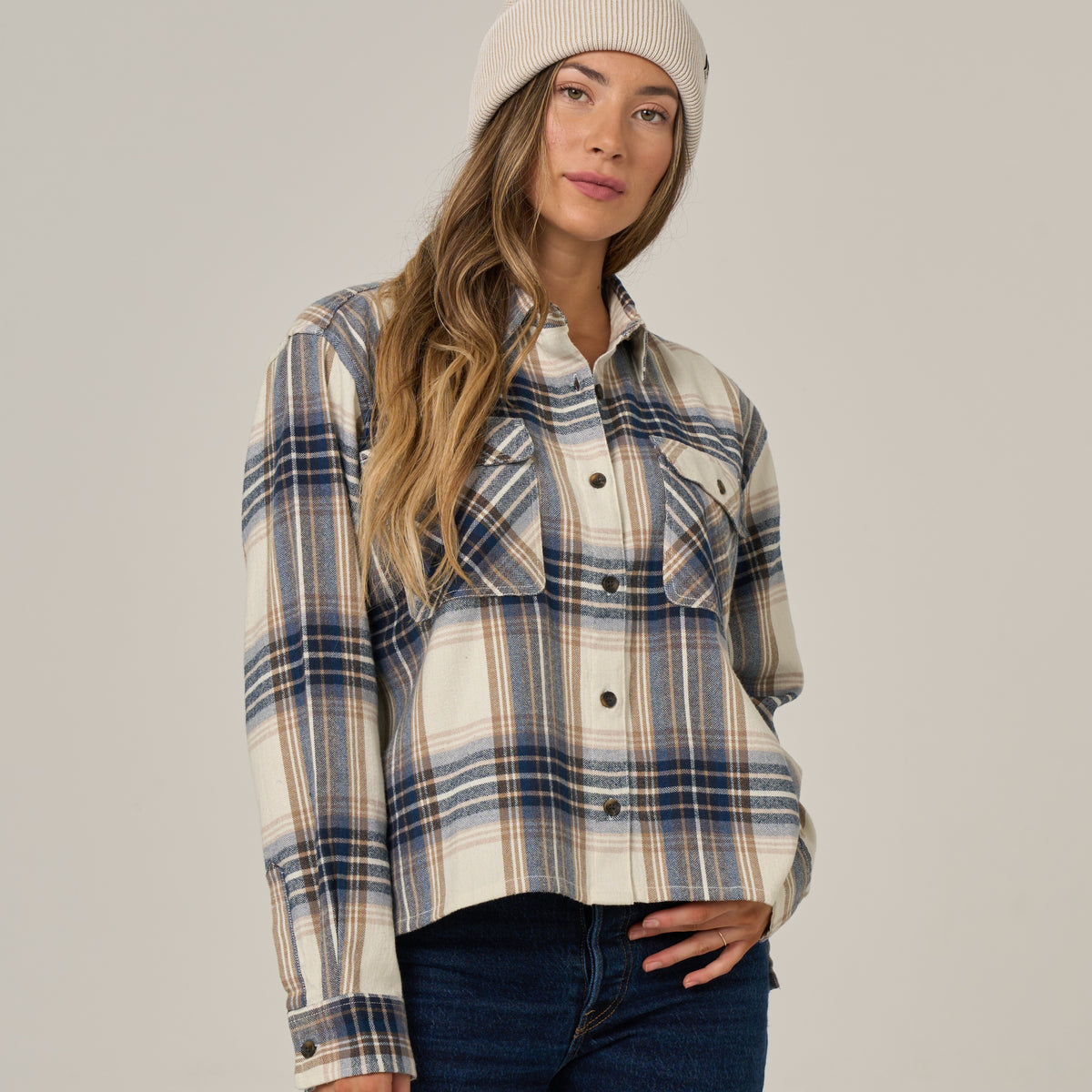 Salty Crew Womens Shirt Nomad Flannel
