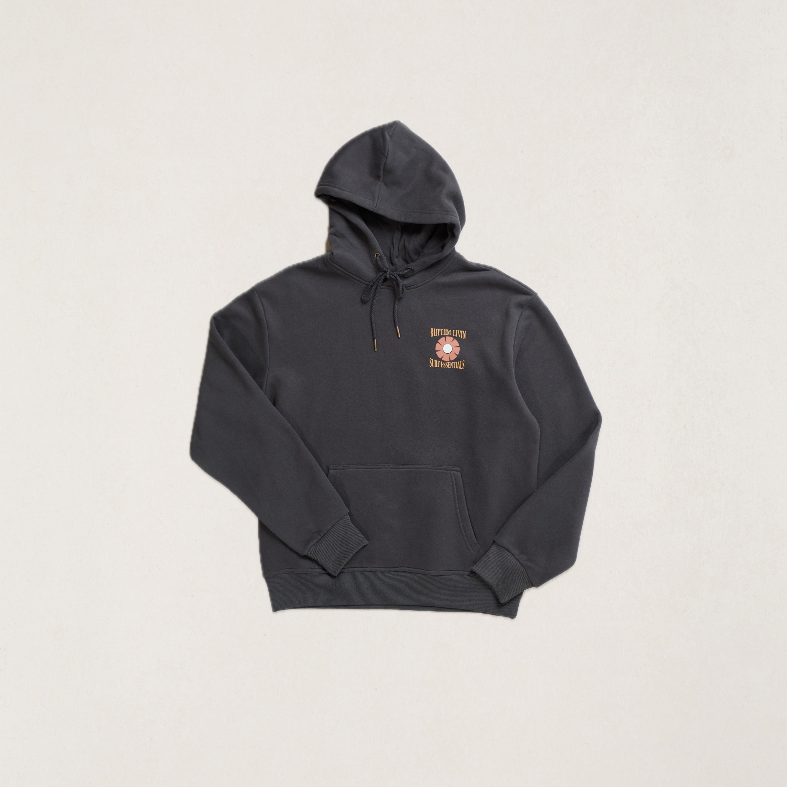 Rhythm Mens Sweatshirt Surf Essentials Fleece Hood