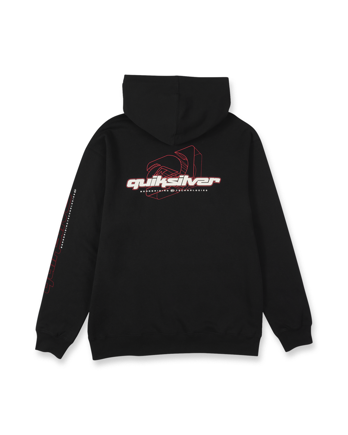 Quiksilver Mens Sweatshirt Graphic Hoodie