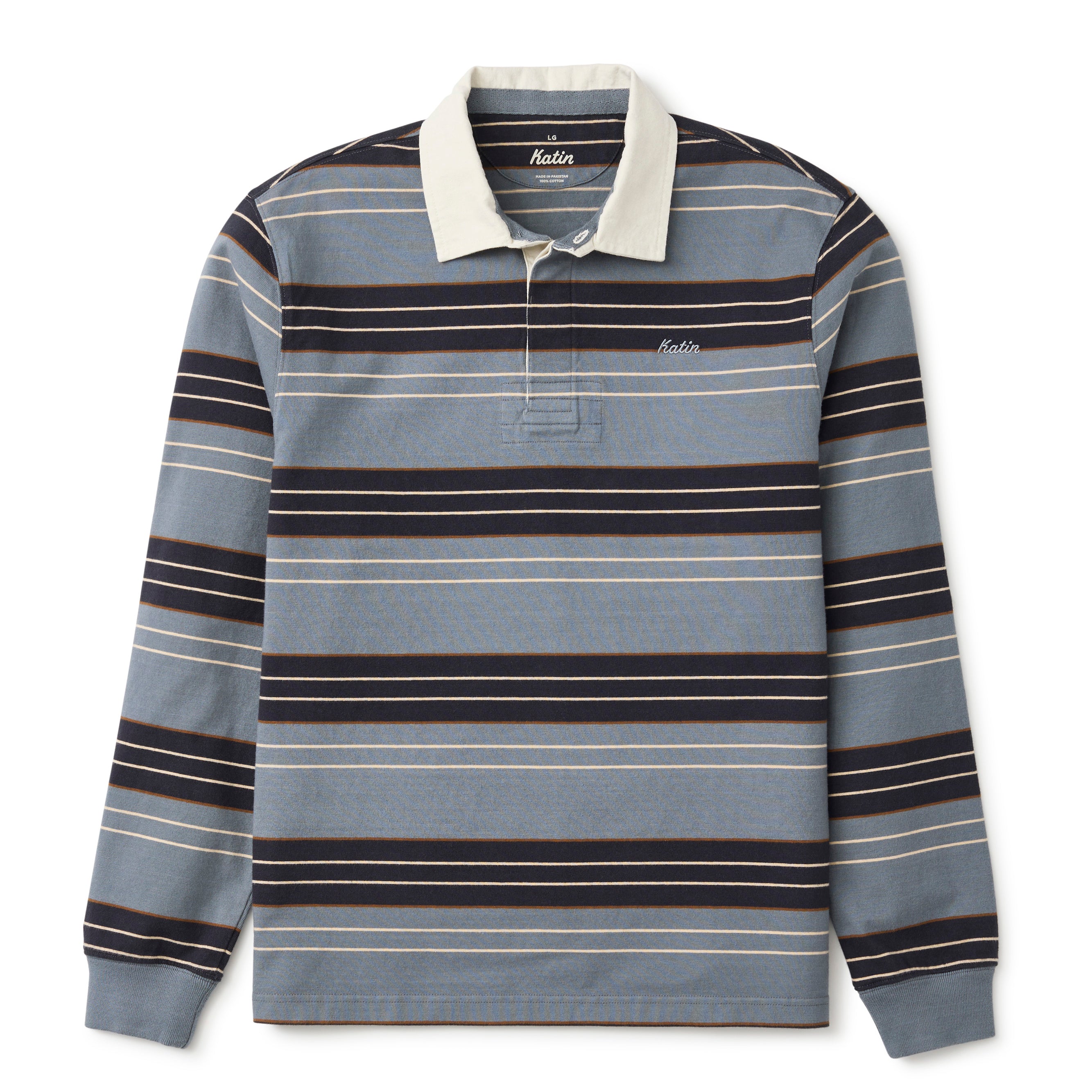 Katin Mens Shirt Greg LS Rugby Polo