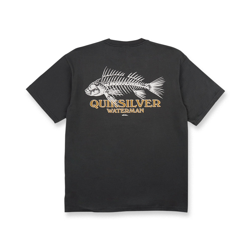 Quiksilver Waterman Mens Shirt Fish Bones