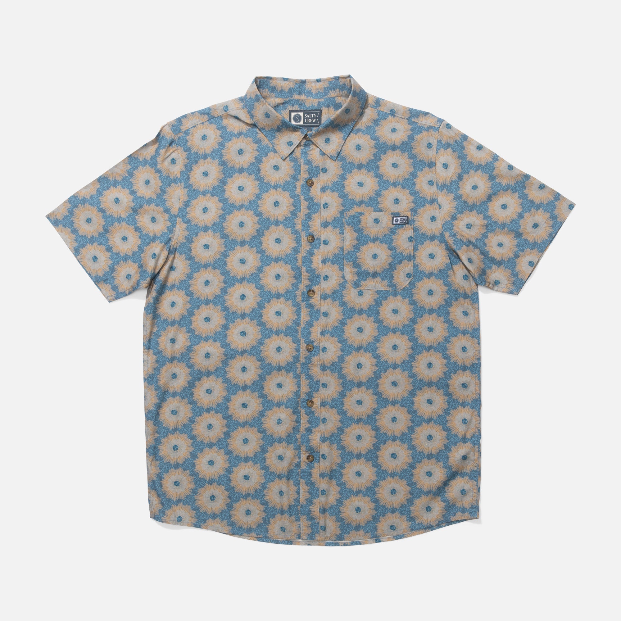 Salty Crew Mens Woven Crew