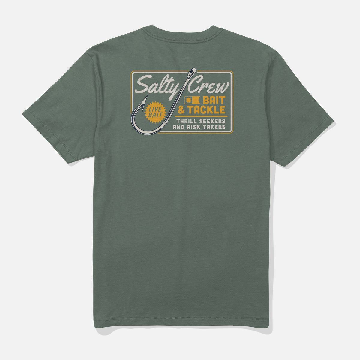 Salty Crew Mens Shirt Hooked Up