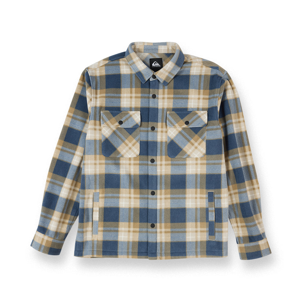 Quiksilver Mens Shirt Harbor Polar Fleece