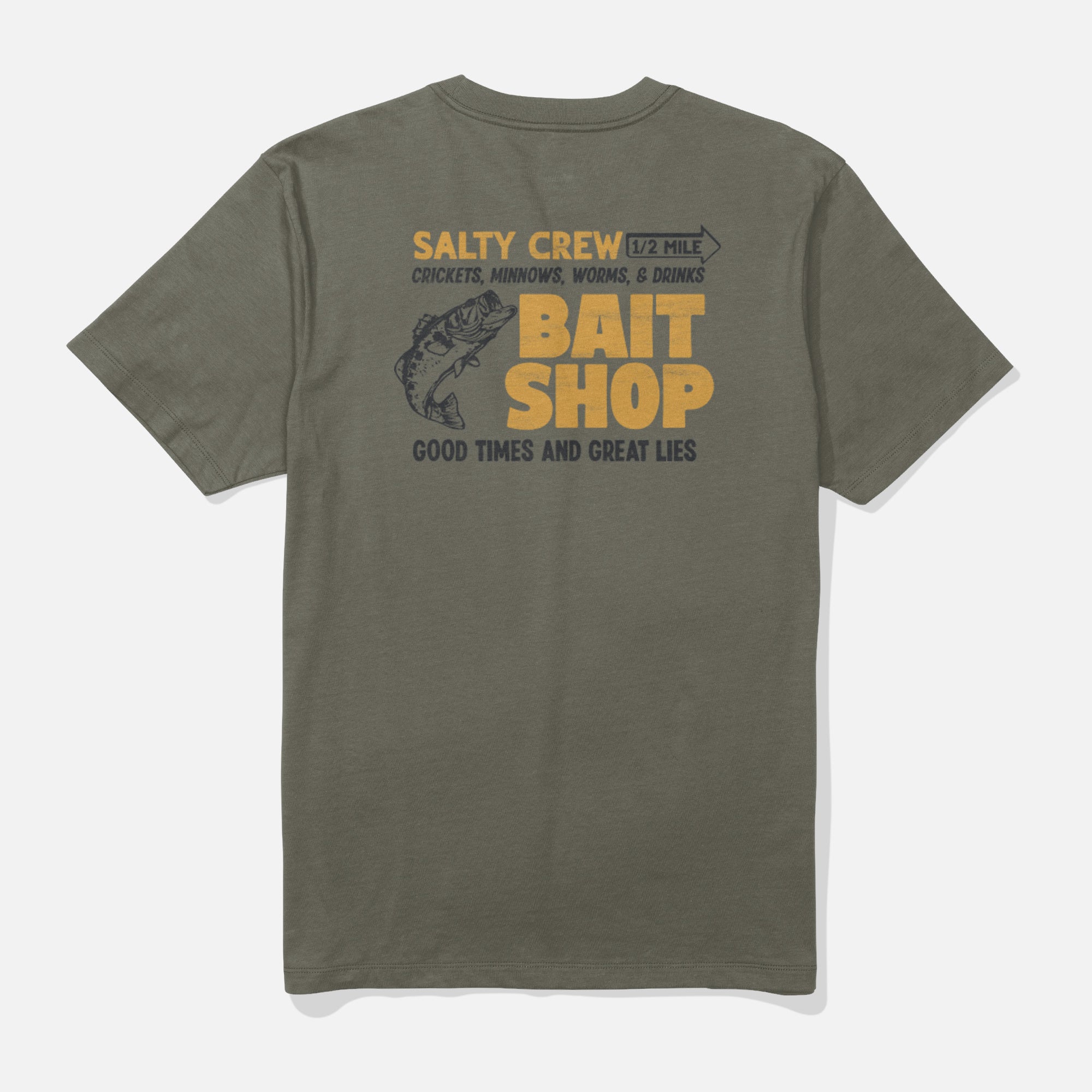 Salty Crew Mens Shirt Bait Shop