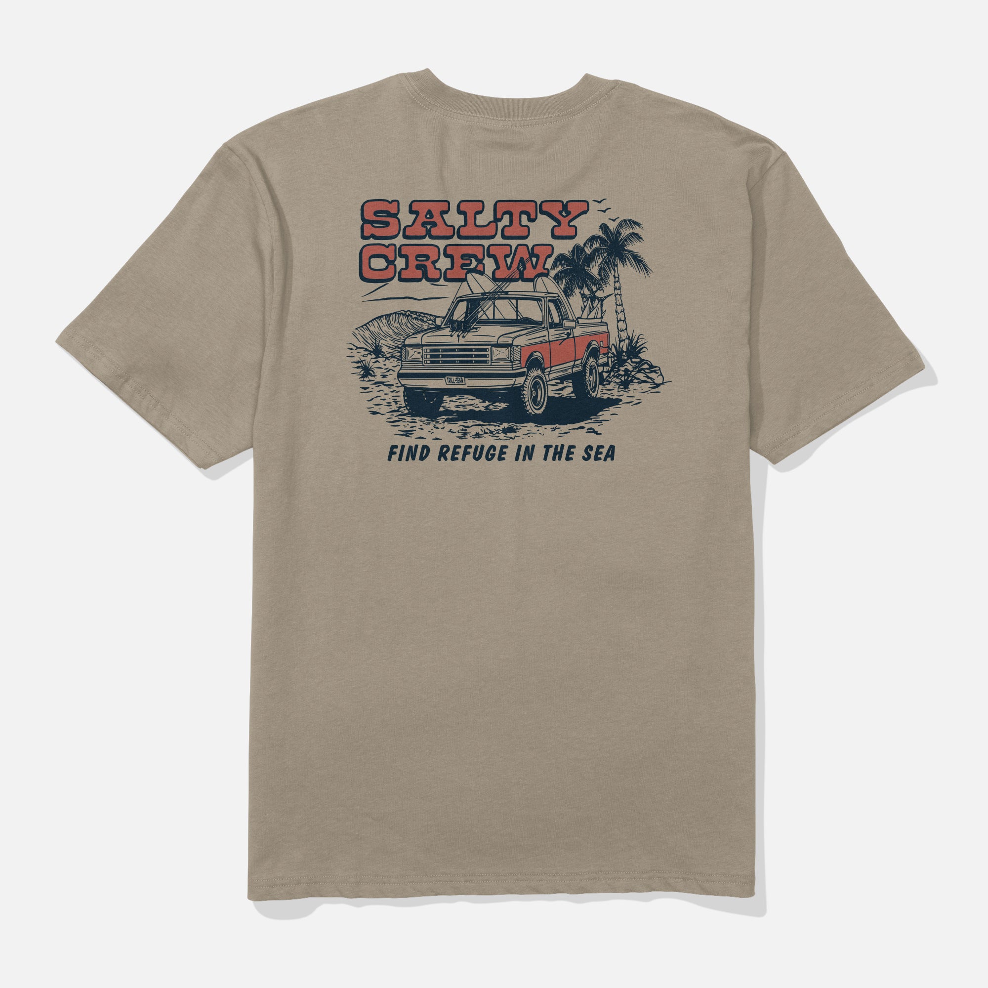 Salty Crew Mens Shirt Truck Stop Classic