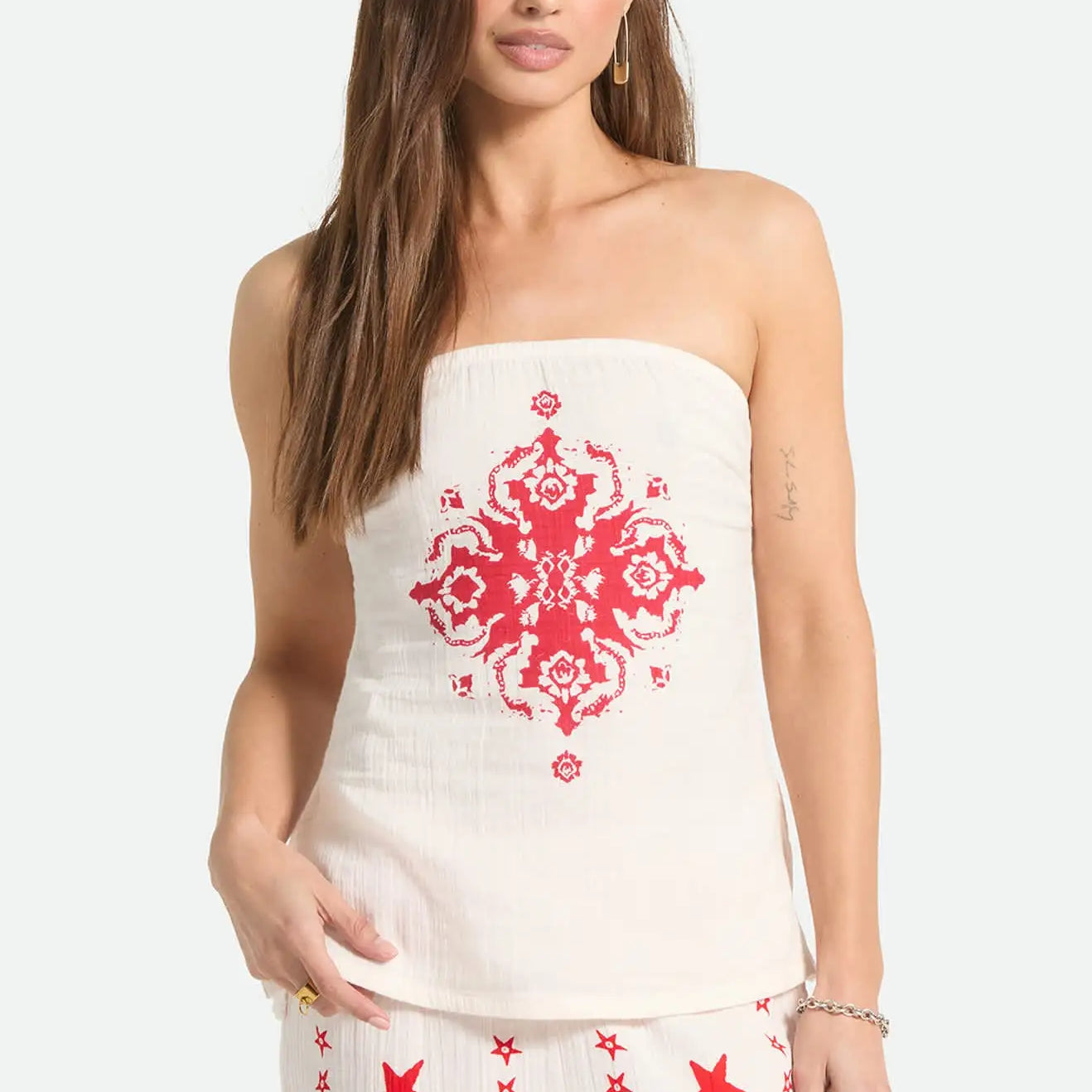 Brixton Womens Shirt The Lola Tube Top
