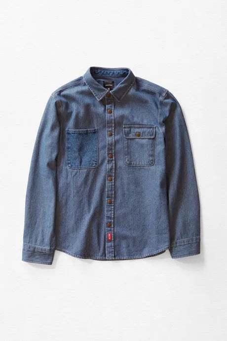 Brixton Mens Shirt Reserve Assembly Overshirt