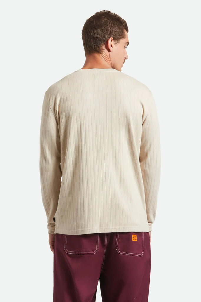 Brixton Mens Shirt Vintage Ribbed Henley