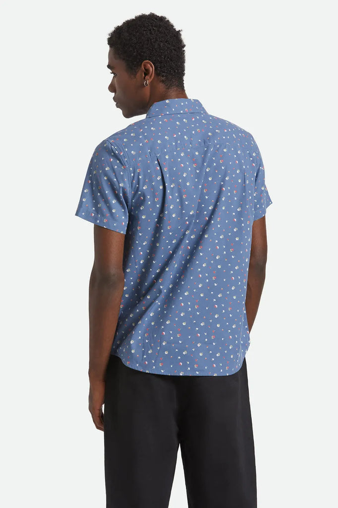 Brixton Mens Woven Charter Print