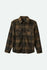 Brixton Mens Jacket Bowery Arctic Stretch Fleece