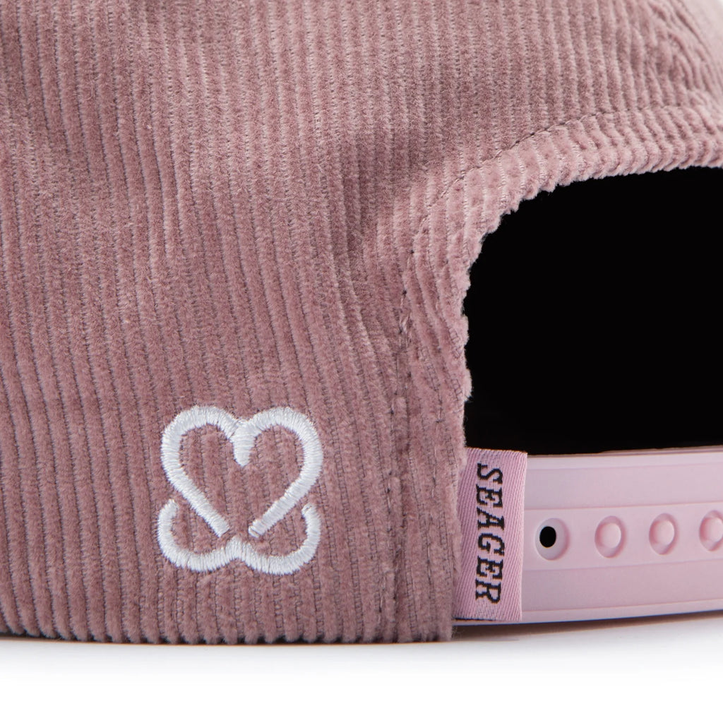 Seager Hat Big Pink Corduroy x KAB Snapback