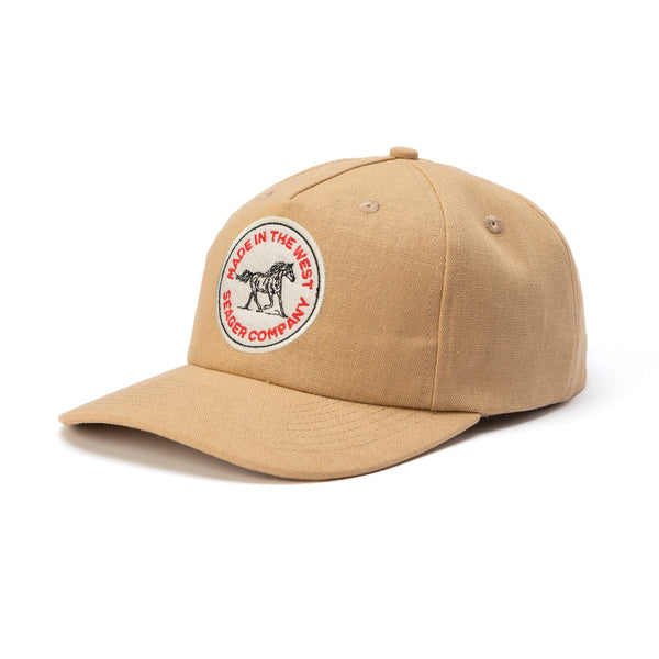 Seager Hat Quarter Hemp Snapback