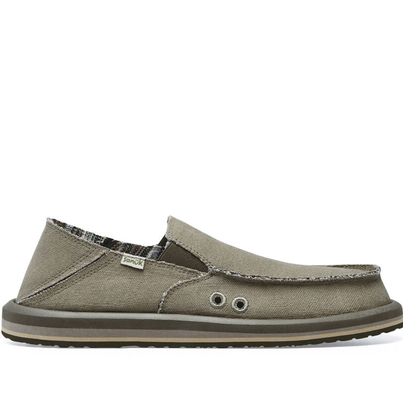 Sanuk Mens Shoes Vagabond ST Hemp