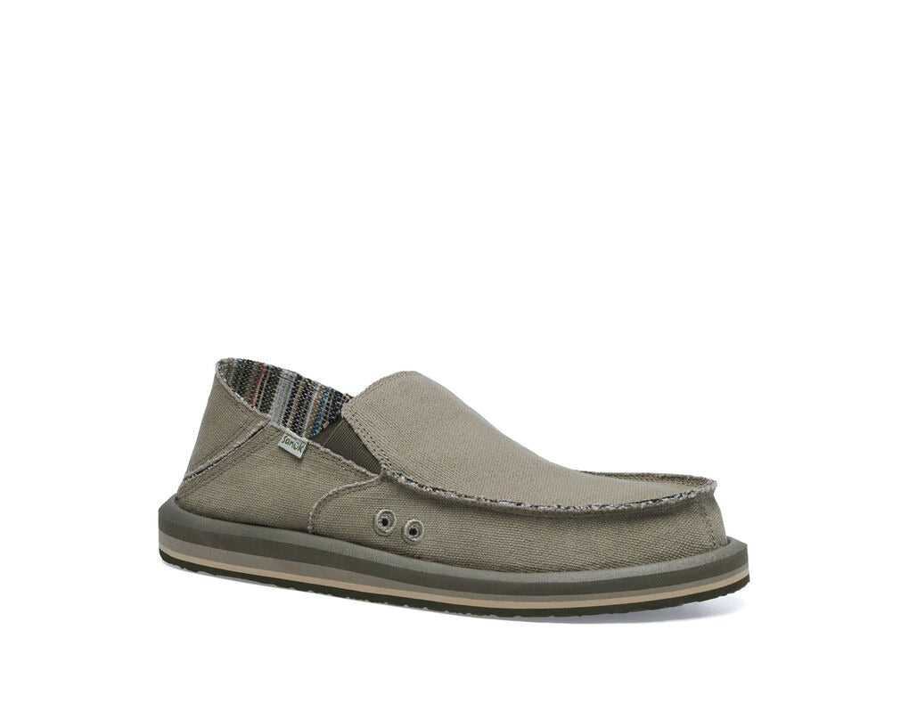 Sanuk Mens Shoes Vagabond ST Hemp