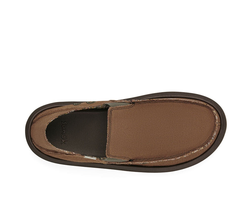 Sanuk Mens Shoes Vagabond ST Hemp