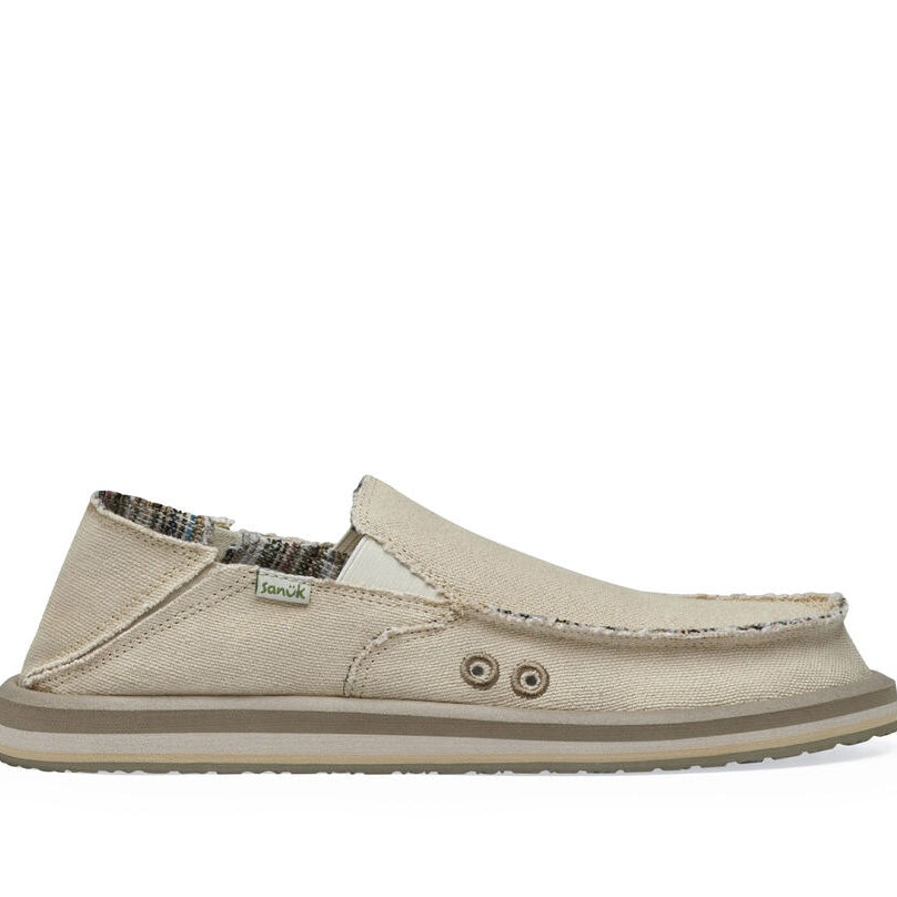 Sanuk Mens Shoes Vagabond ST Hemp