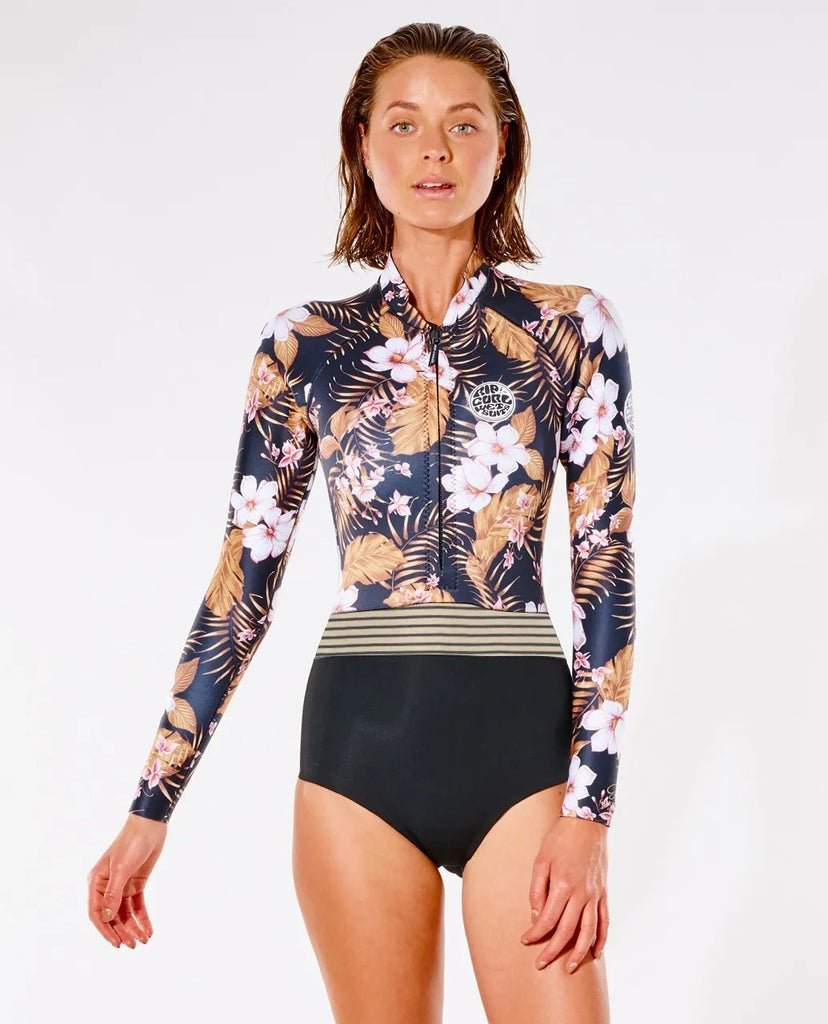 Rip Curl Womens Wetsuit Playa Bella G-Bomb Long Sleeve High Cut Springsuit