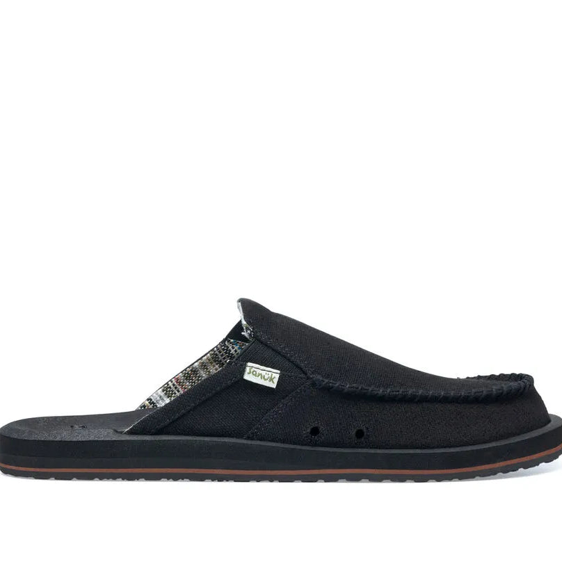 Sanuk Mens Slippers You Got My Back ST Hemp