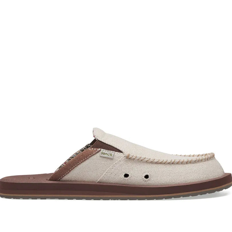 Sanuk Mens Slippers You Got My Back ST Hemp