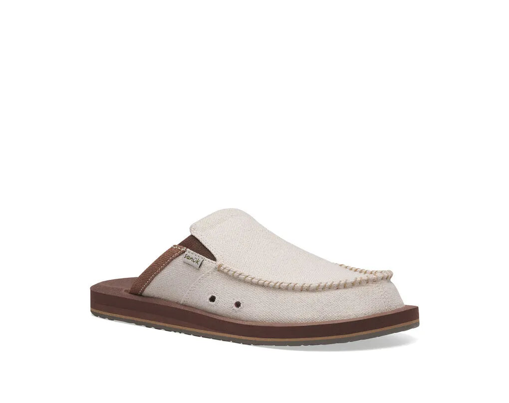 Sanuk Mens Slippers You Got My Back ST Hemp